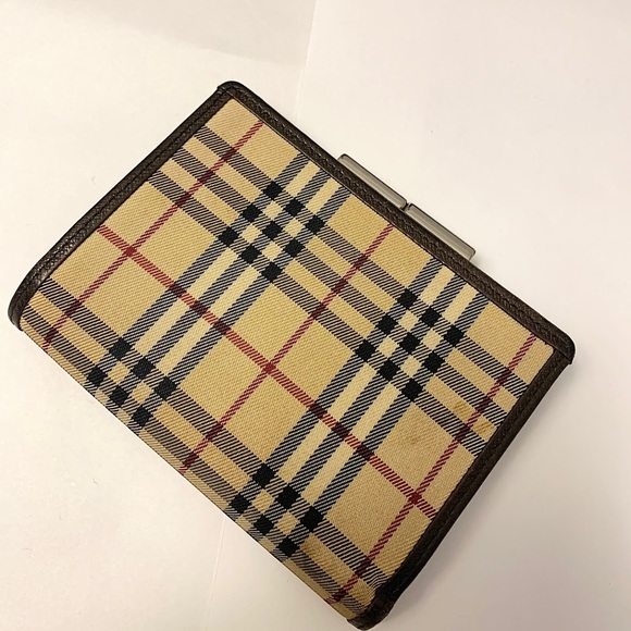 Burberry Vintage Nova Check Wallet - Picture 2 of 5